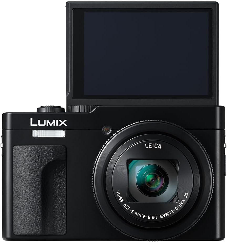 Panasonic LUMIX ZS99 Point and Shoot Camera, Compact with 30x Optical Zoom (24-720mm), 4K Video/Photo, Great for Travel and Concerts, Black