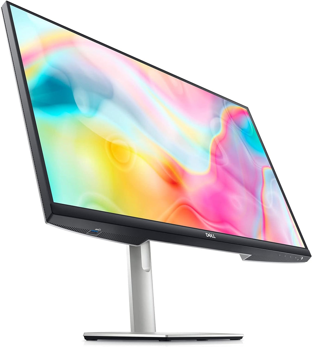 Dell S2722DC Monitor - 27-inch WQHD (2560x1440) 75Hz 4Ms Display, AMD FreeSync, Built in Speaker, USB Type-C Connectivity, Height/Pivot/Swivel/Tilt Adjust - Platinum Silver