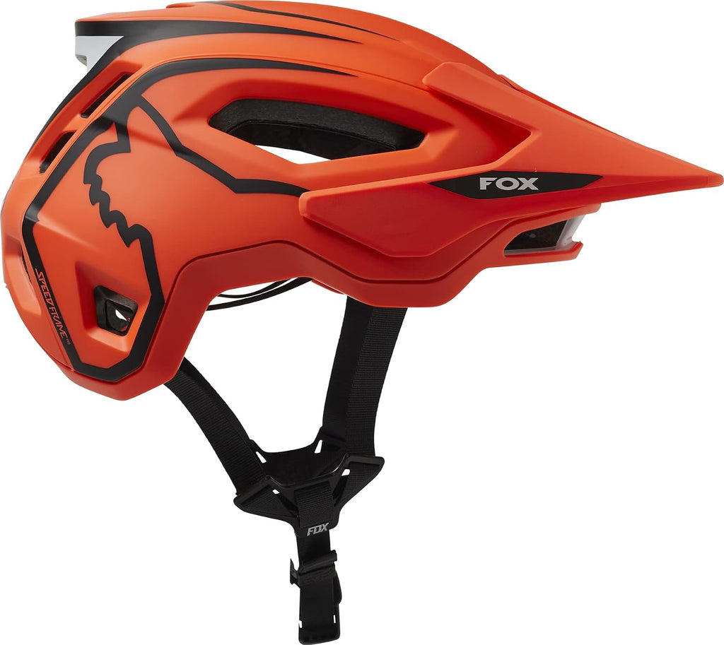 Fox Racing Speedframe Pro Mountain Bike Helmet, DVIDE Flo Orange, Small