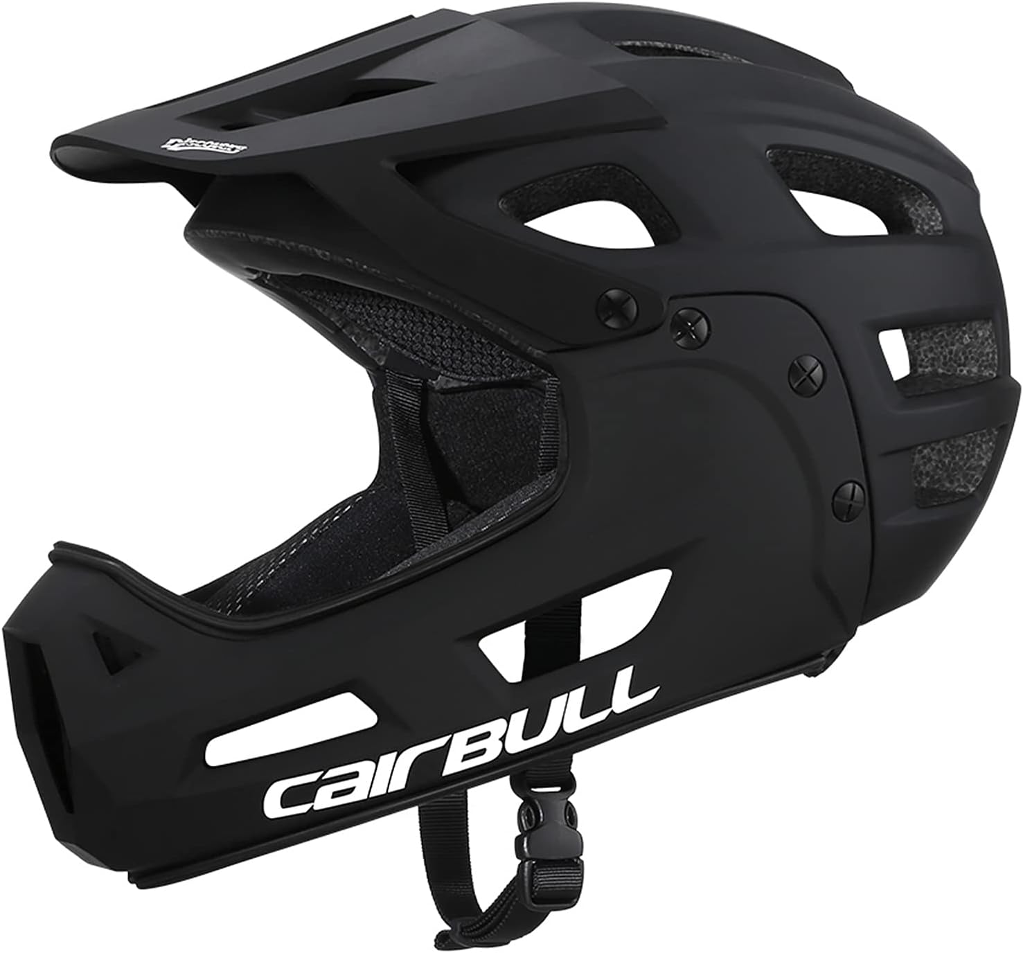Lixada Cycling Helmet for Adults Full Face Bike Helmet Adult Cycling Helmet with Detachable Chin Guard and Visor for Mountain Biking 54-61 cm