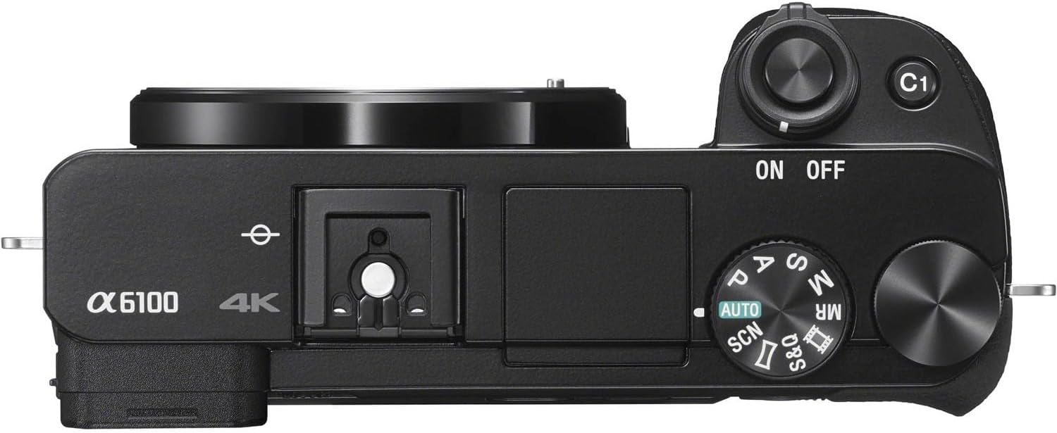 Sony Alpha a6100 w/ 16-50mm + 55-210mm,Black (Value Bundle)
