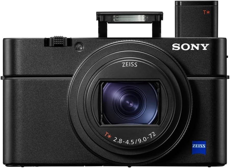 Sony RX100 VII Premium Compact Camera with 1.0-Type Stacked CMOS Sensor (DSCRX100M7), Black
