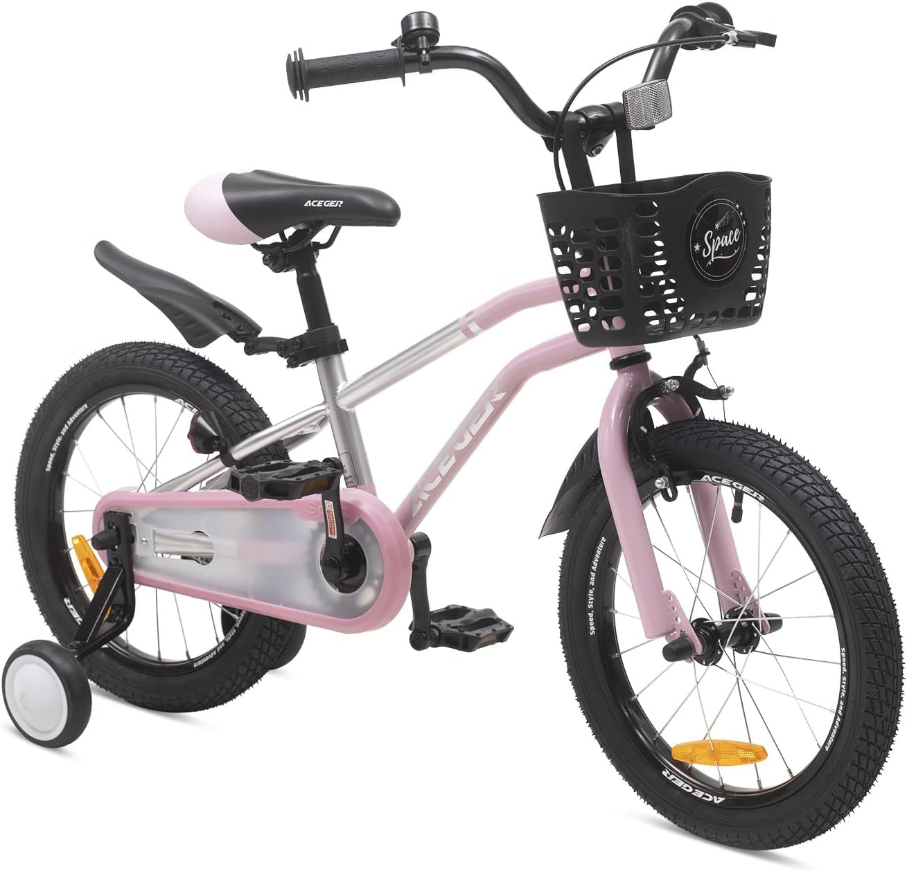 ACEGER Kids Bike for Ages 2-12 Years Old Boys Girls and Toddler, 12 14 16 18 Inch Children Bicycle with Training Wheels, 20 Inch Bike with Kickstand, Multiple Colors.