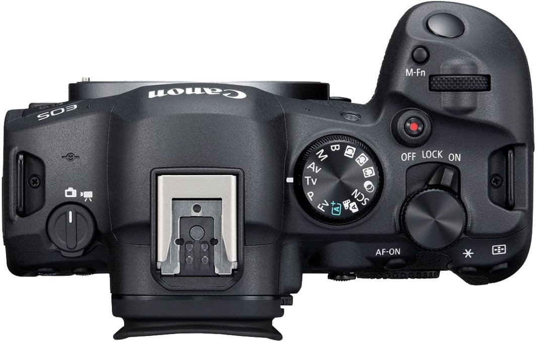 Canon EOS R6 Mark II Mirrorless Camera (Body Only), Full-Frame Camera, 24.2 Megapixel CMOS Sensor, Photo and Video Capabilities, Black