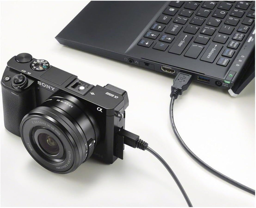 Sony Alpha a6000 Mirrorless Digital Camera 24.3MP SLR Camera with 3.0-Inch LCD (Black) w/16-50mm Power Zoom Lens