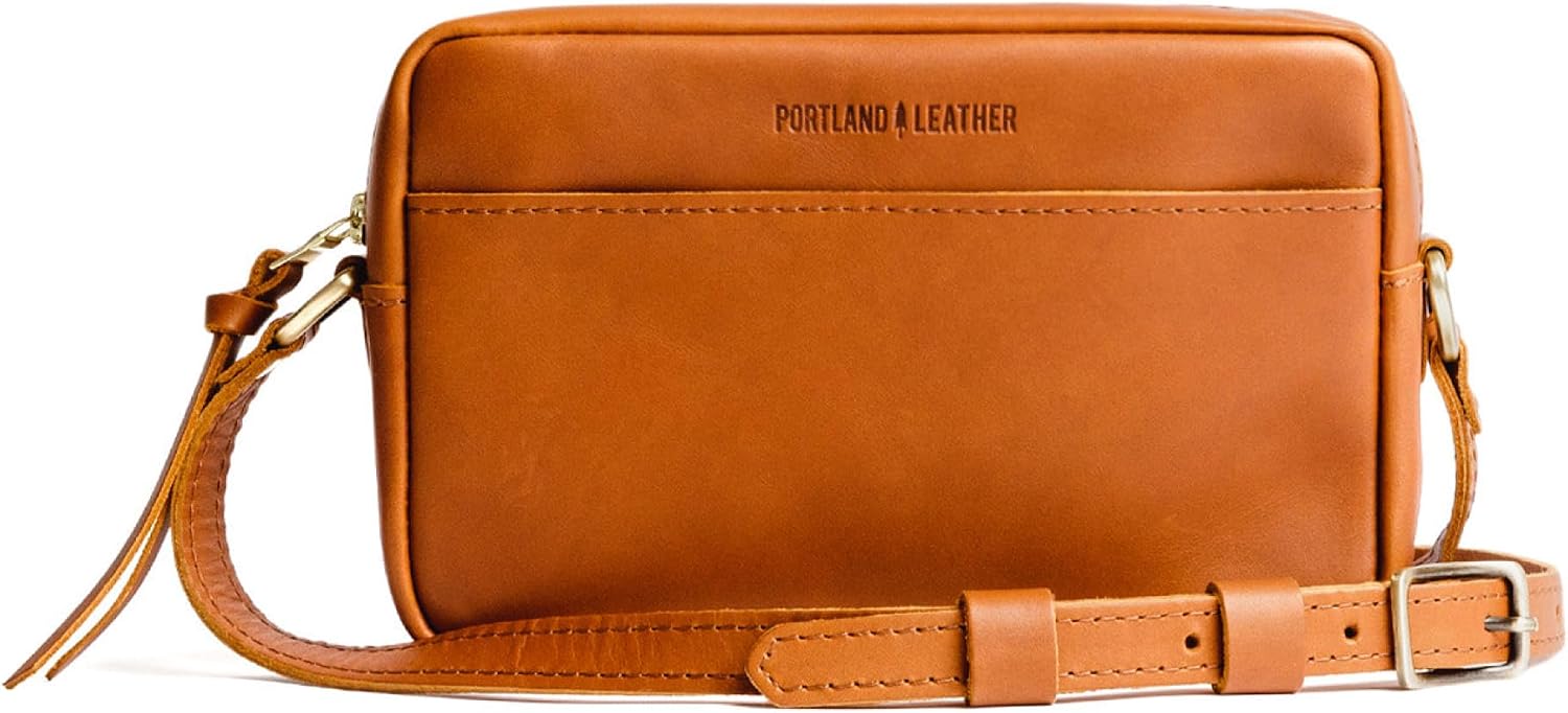 Portland Leather Goods Large Camera Bag Purse for Women – Handmade from the Finest Full-Grain Hides