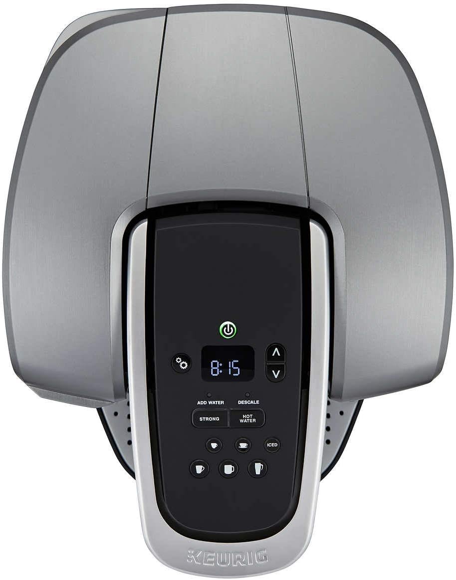 Keurig Fil K-Elite C Single Serve Coffee Maker (Brushed Silver) with 15, Water Filter, and My K-Cup, 2