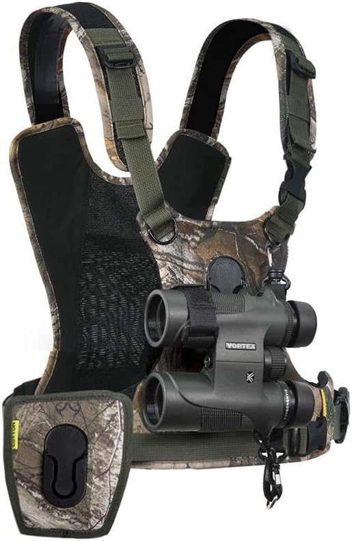 Cotton Carrier CCS G3 Camera Harness System for Camera and Binoculars, Camo