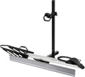 Young Hitch Single 1 Bike Rack with Ramp,100 lbs Capacity E-Bike Carrier Rack for Cars Trucks SUVs Minivans RV, Trailer, Mount Platform Style, Fits Up to 5'' Fat Tire Bicycle for 2 inch Receiver