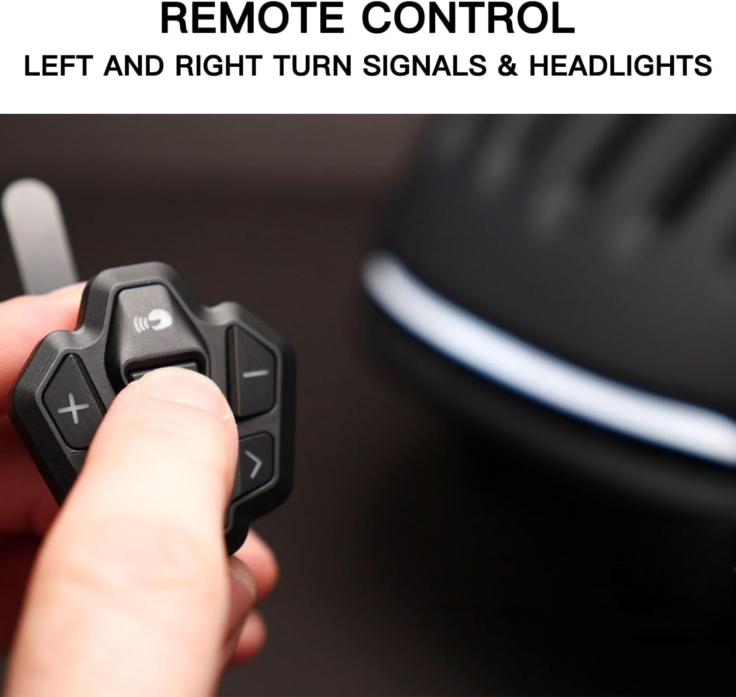 Bike Helmet with Bluetooth, Smart Bike Helmet for Adults Men Women with Built-in Speakers, Auto Brake Blinker, Front and Rear LED Turn Signals Remote Control, Smart Cycling Helmet.