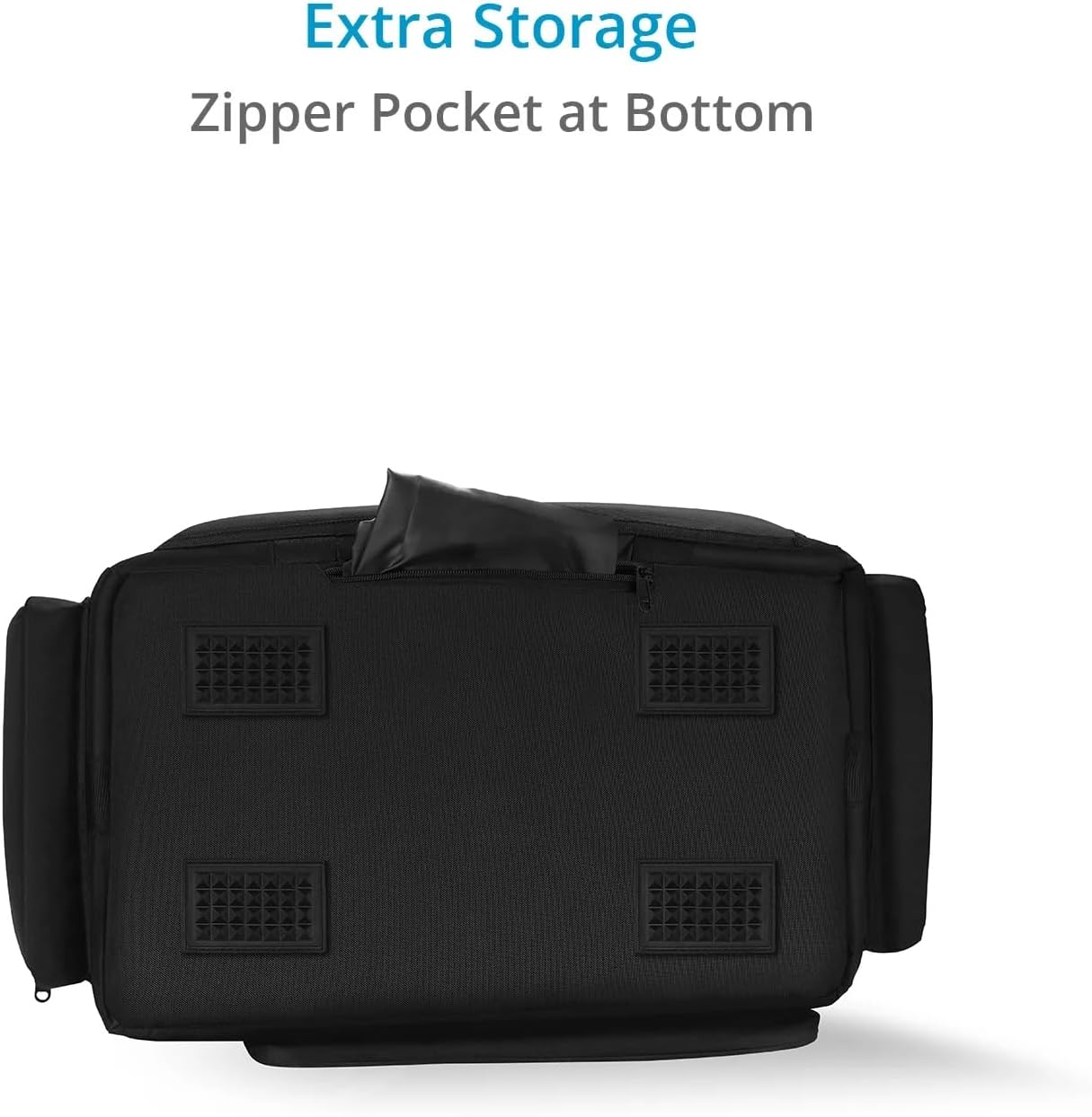 PROAIM Cine Cube Bag for Camera Gear, Photographer, Videographer Videomakers. Solid & Spacious, Removable Pouches, 4 Clear Pockets & Back Slate Pocket. Bottle Holder, Waterproof + Sling (P-CBCC-01)