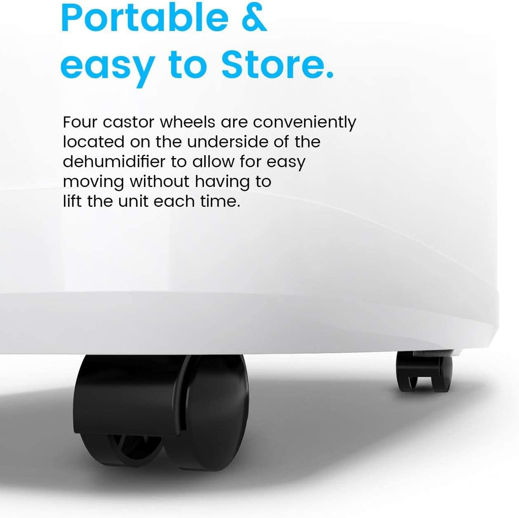 Pro Breeze 50 Pint Dehumidifier - 3,500 4,000 Sq Ft Dehumidifiers for Home Large Room Basements with Humidity Sensor, Auto Shut Off, Continuous Drainage Hose, Removes Moisture, Ideal for Basement