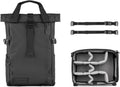 WANDRD PRVKE Rolltop 21L V4 Photography Bundle – Expandable Travel Camera Backpack with Essential Camera Cube and Laptop Sleeve