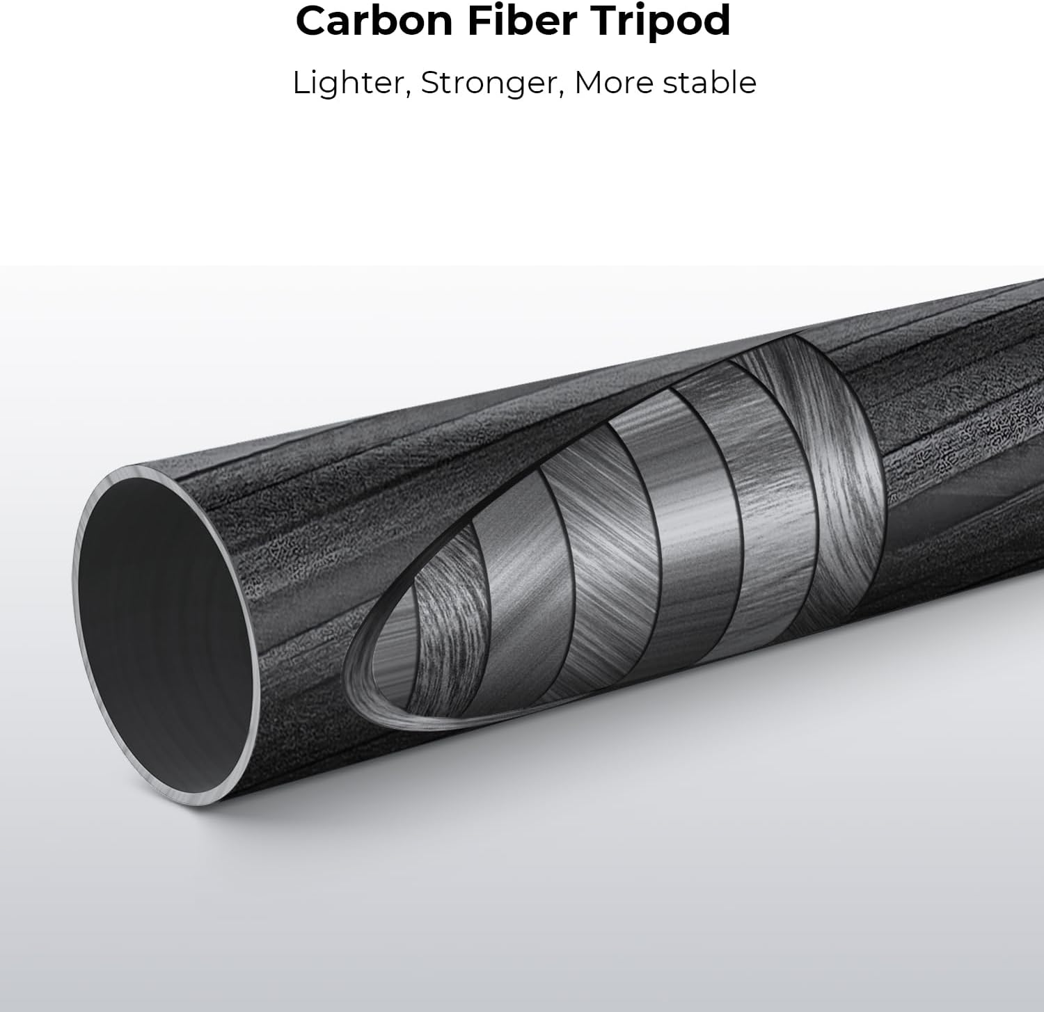 K&F Concept 68' Carbon Fiber Camera Tripod,Compact Tripods with Metal Ball Head,Quick Release Plate,Detachable Monopod 10KG Load for DSLR Cellphone Tripods(SA255C1) D255C4+BH-28L