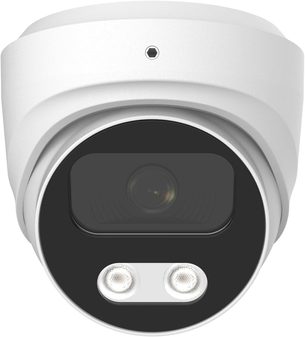 GW Security 8 Channel 12MP NVR 4K Security Camera System with 8 x 8MP PoE Spotlight Color Night Vision Outdoor/Indoor Microphone Dome Cameras, Smart AI Human/Vehicle Detection