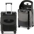 Apelila Ride On Suitcase with Built-In Seat 20 Inch Carry-On Luggage for Kids & Adults, TSA-Approved Underseat Spinner with 360° Wheels, Lightweight Suitcase for Airplane Travel