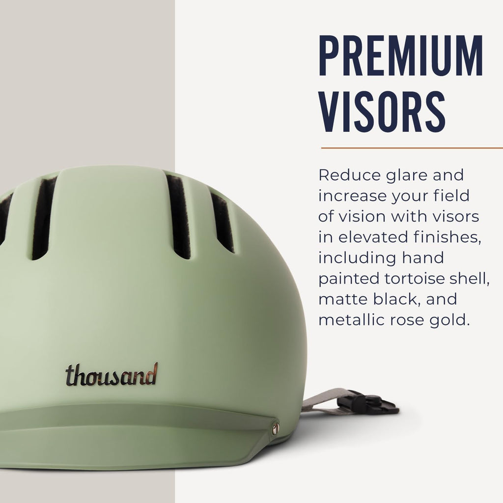 Thousand Chapter MIPS Adult Bike Helmet - LED Tail Light, Cycling & Bicycle Safety Certified, Lightweight & Low Profile, Men & Women, Lockable PopLock