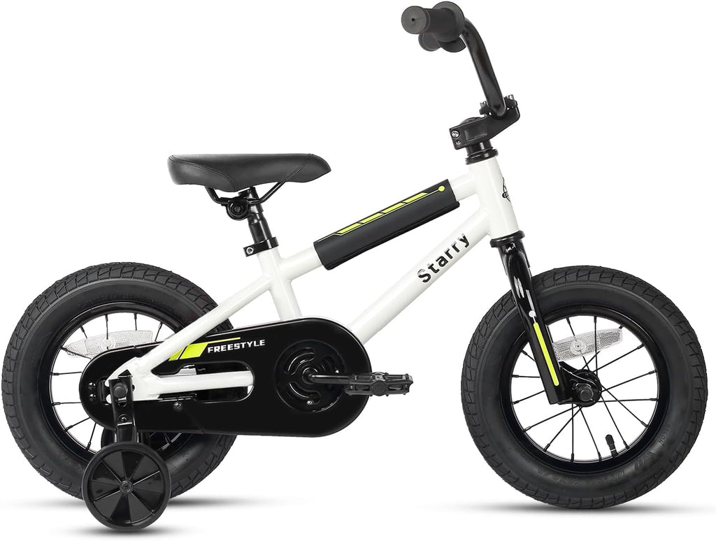 cubsala 12 14 16 18 Inch Kids Bike BMX Style Bicycle with Training Wheels Coaster Brake for 2-10 Years Old Toddlers Boys Girls Multiple Colors