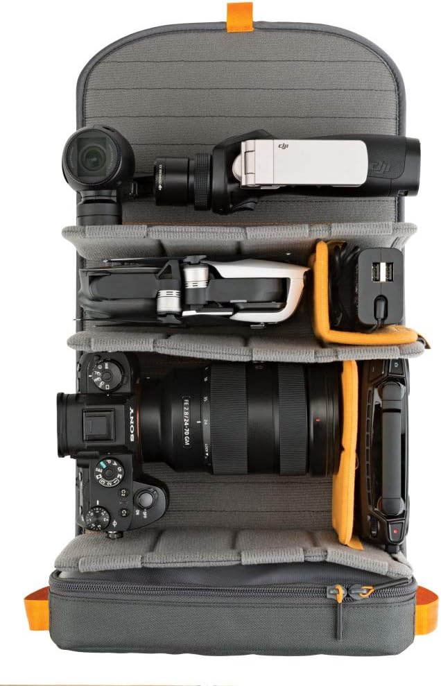 LOWE PRO Freeline Camera Backpack 350 AW, Black. Versatile Daypack Designed for Travel, Photographers and videographers. for DSLR, Mirrorless, Laptops, Bridge, CSC, Lenses and Travel Gear. (LP37170-PWW)