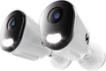 Night Owl Add On Wired IP 4K HD Indoor/Outdoor Deterrence Cameras with 2-Way Audio (2 Pack)