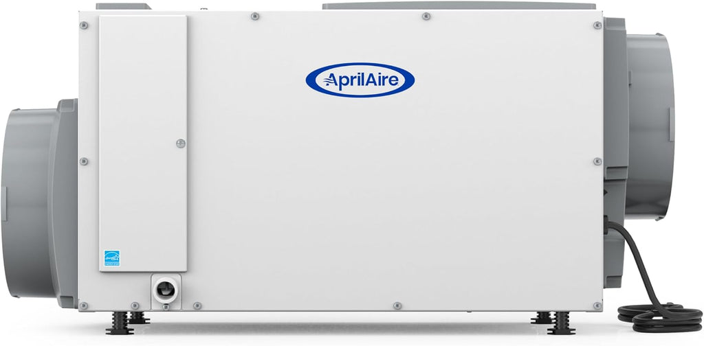 AprilAire E100 Pro 100-Pint Whole-House Dehumidifier, Energy Star Certified, Commercial-Grade Whole-Home Dehumidifier for Basement, Crawlspace, or Whole House up to 5,500 sq. ft.