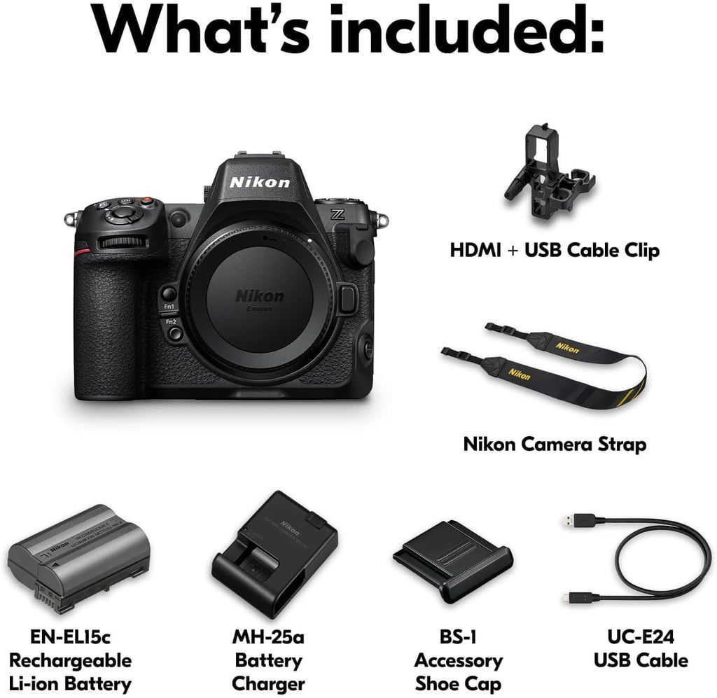 Nikon Z 8 | Professional full-frame mirrorless stills/video hybrid camera | Nikon USA Model