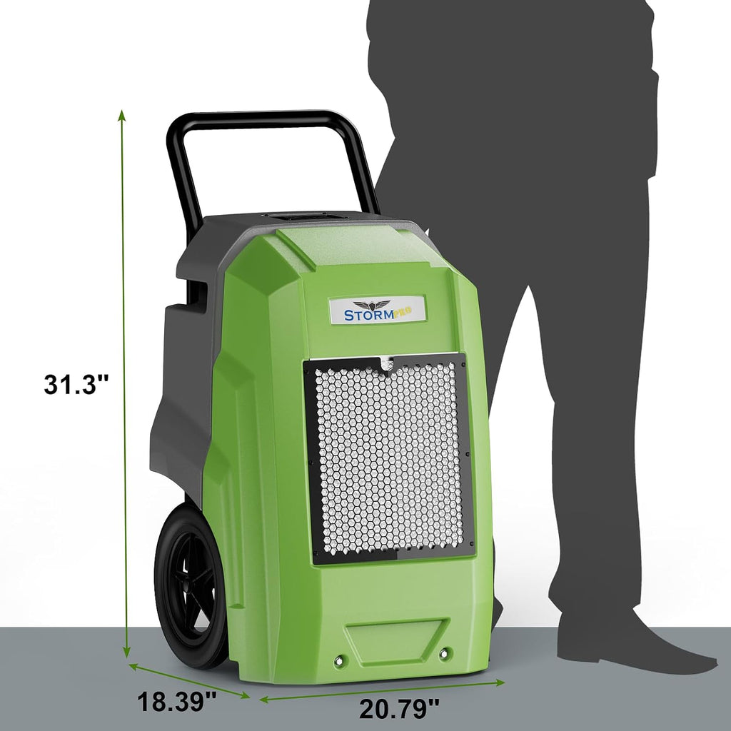 ALORAIR 180 Pints Commercial Dehumidifier with Pump Drain Hose, Smart Wi-Fi Dehumidifier for Large Basement, Industrial or Commercial Space, Smart Wi-Fi, 5 Years Limited Warranty