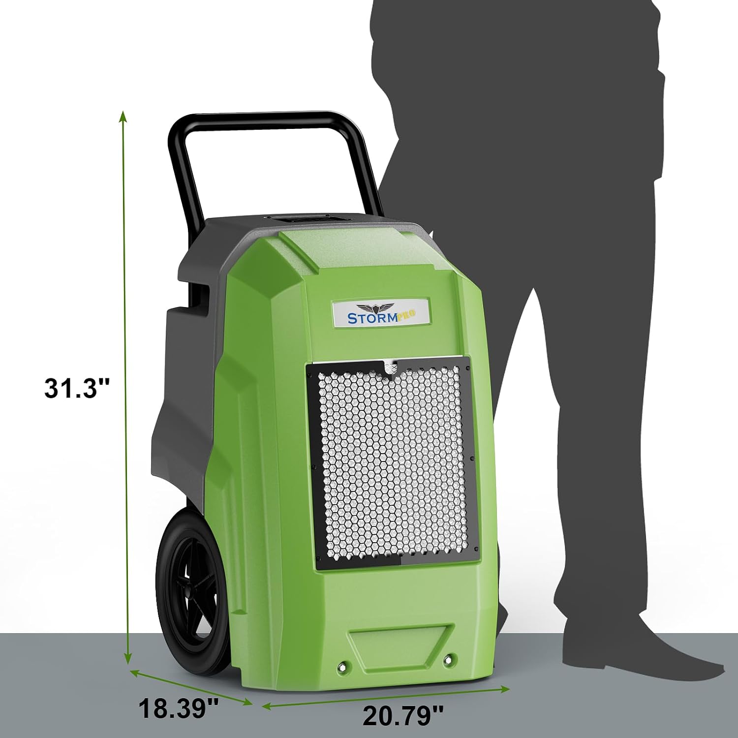 ALORAIR 180 Pints Commercial Dehumidifier with Pump Drain Hose, Smart Wi-Fi Dehumidifier for Large Basement, Industrial or Commercial Space, Smart Wi-Fi, 5 Years Limited Warranty
