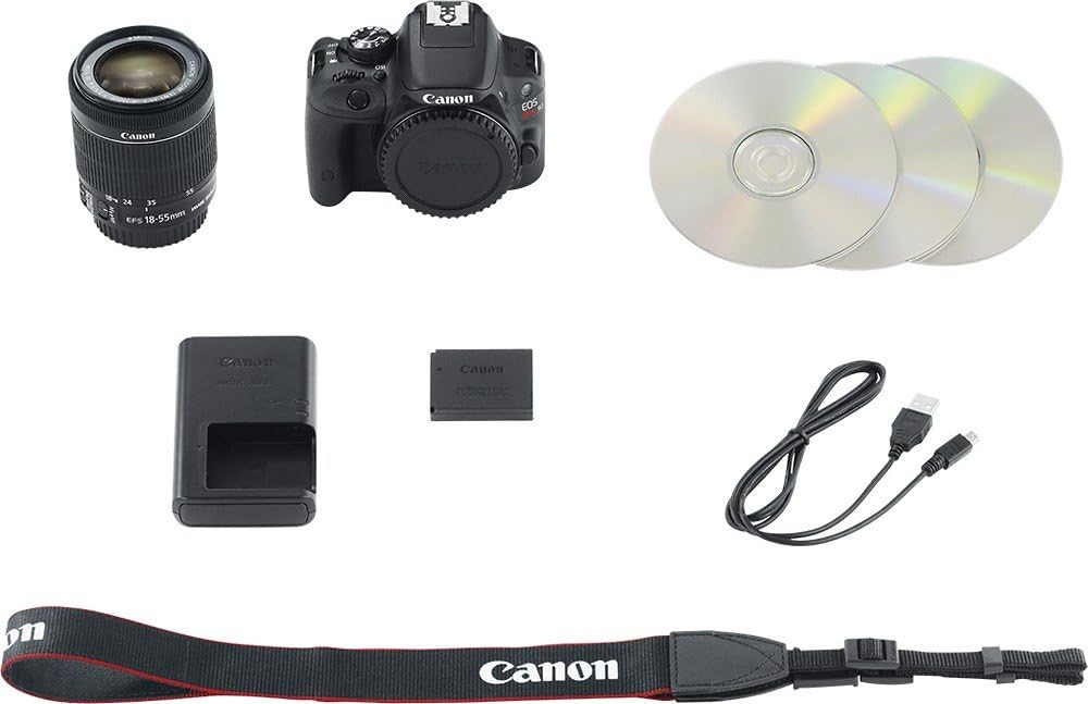Canon EOS Rebel SL1 Digital SLR with 18-55mm STM Lens (Renewed)