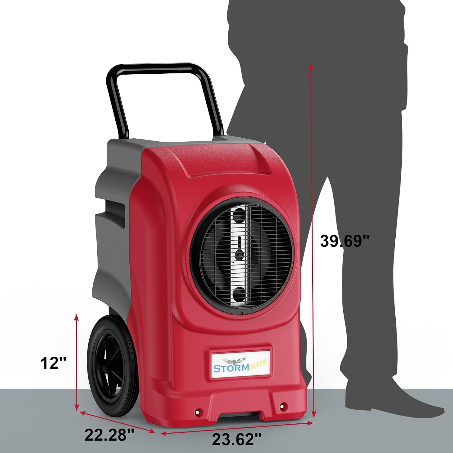 ALORAIR 270 Pints Commercial Dehumidifier with Pump, Whole House Dehumidifiers for Large Room, Industrial Large Dehu with Drain Hose for Basement, Water Damage Restore, Limited 5 Years Warranty