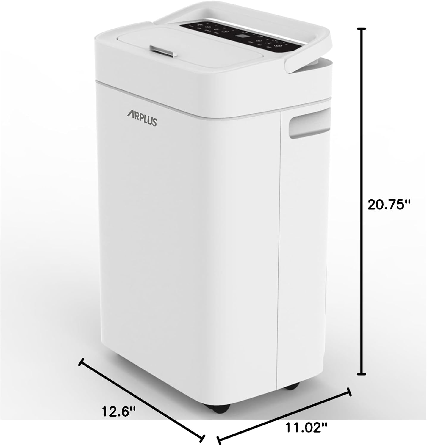 AIRPLUS 4500 Sq. Ft Dehumidifier for Basement, 70 Pints Dehumidifiers for Home with Drain Hose, Continuous Drainage, Intelligent Humidistat, Multifunctional Dehumidifier for bathroom, bedroom