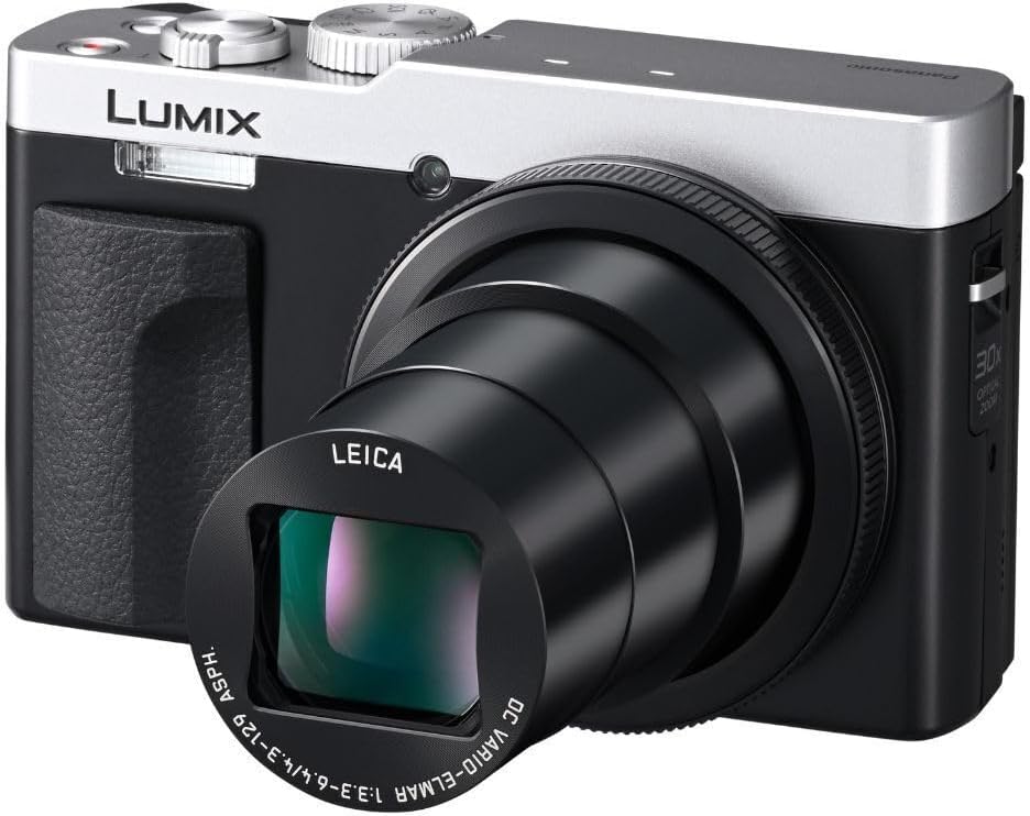 Panasonic LUMIX ZS99 Point and Shoot Camera, Compact Camera for Travel with 30x Zoom with 24-720mm Zoom Lens, and 4K Video/Photo, Great for Travel and Concerts, DC-ZS99