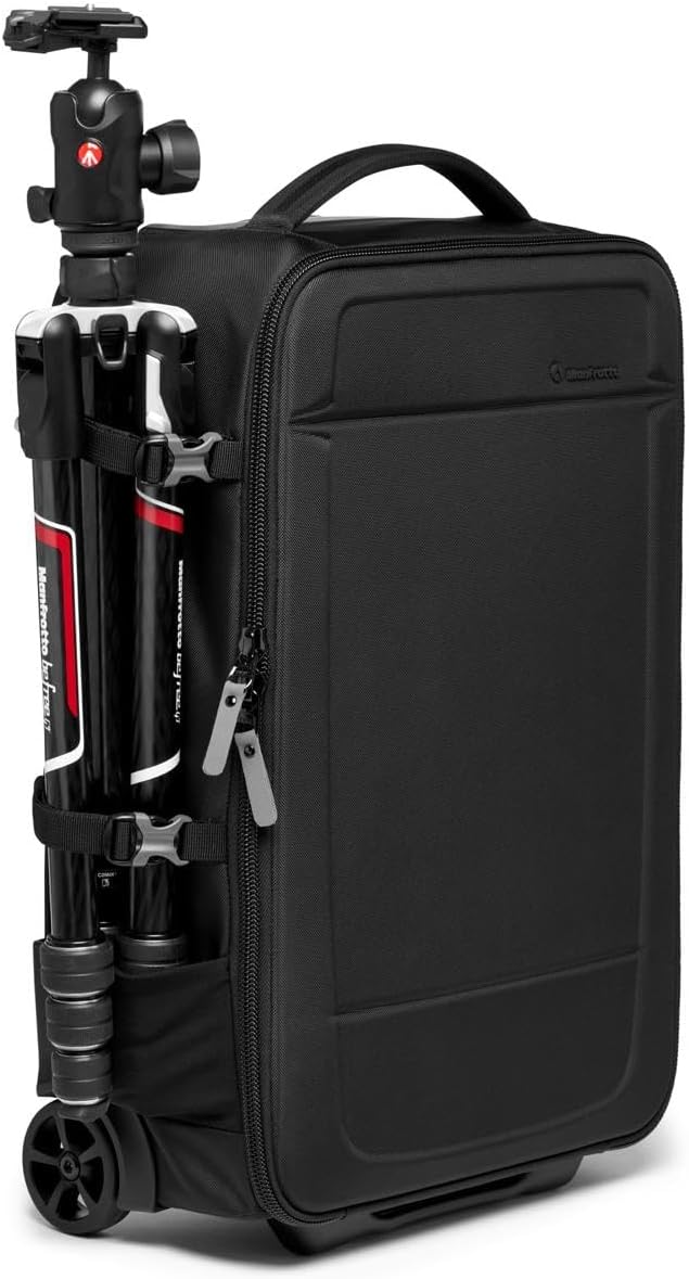 Manfrotto Advanced Trolley M III, for Reflex/Mirrorless Camera with Lenses, Hand Luggage, Reflex Bag with Tripod Attachment, Photography Accessories