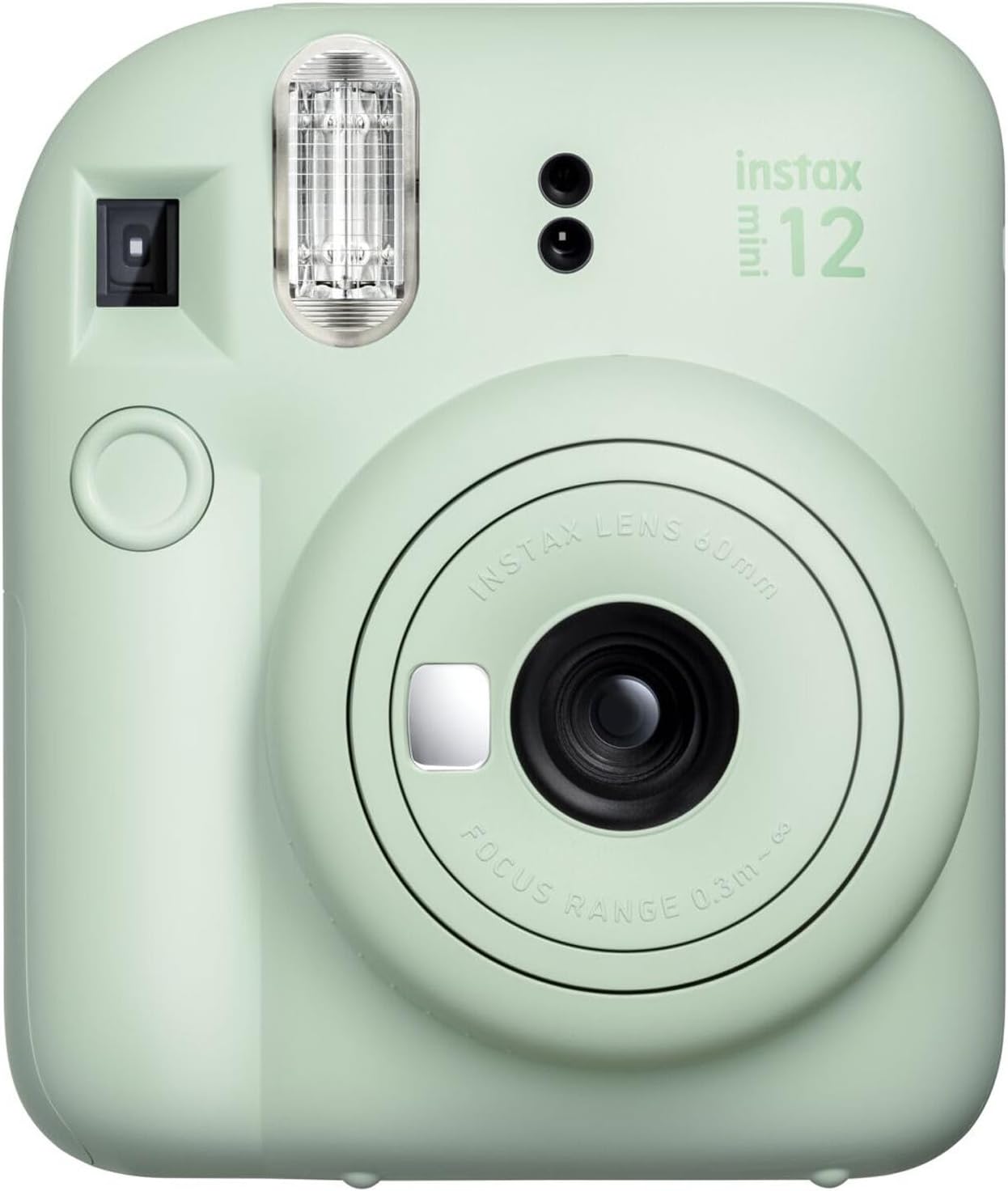 FUJIFILM INSTAX MINI 12 Film Camera Mint Green Bundle with Instant Film- 20 Photo Sheets with Camera Case and Accessories Ideal Gift for Kids, Teenage Girl & Adults