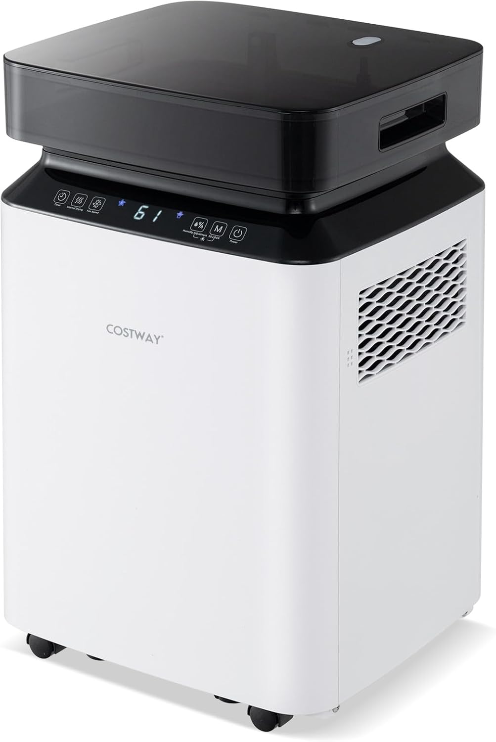 COSTWAY 90 Pints Dehumidifier with Pump