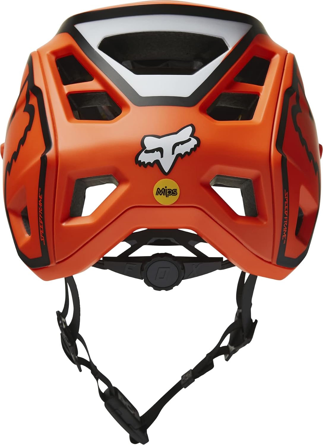 Fox Racing Speedframe Pro Mountain Bike Helmet, DVIDE Flo Orange, Small