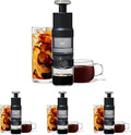 OXO Brew Rapid Brewer - Portable Coffee Maker,Fast Manual Hot & Cold Brew,Small Handheld Brewer,Compact Travel Coffee Maker,(Pack of 4)