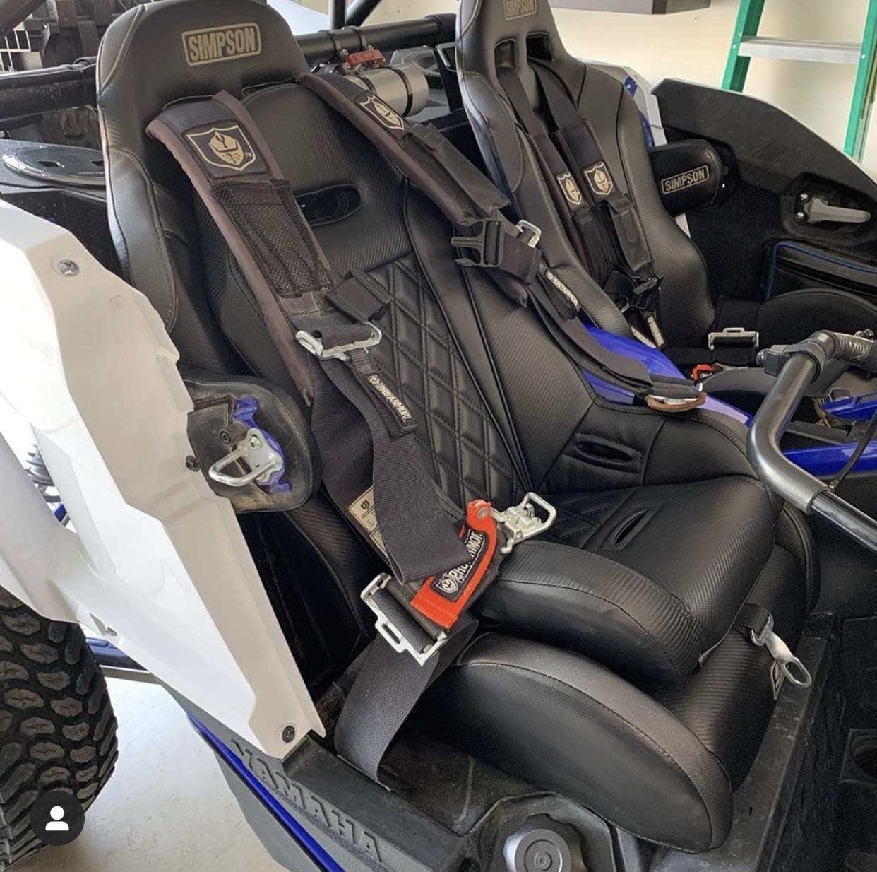 UTV Junior Seat (Fits Stock and Aftermarket Seats) (Blue)