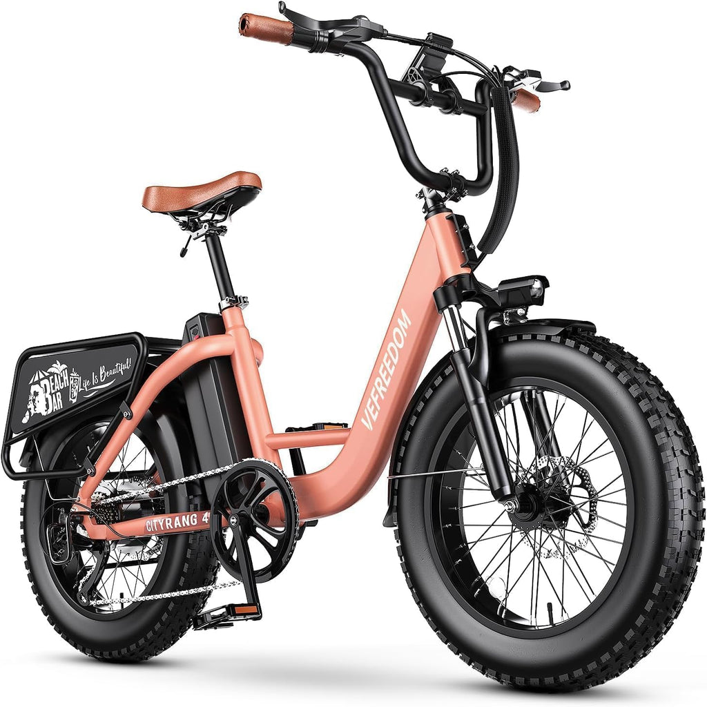 EUY Electric Bike for Adults with Peak 1500W Motor, 48V 20Ah Removable Battery Fast Ebike,Max 70Miles,20' x4.0 Fat Tire Commuting Electric Mountain Bike,7-Speed, Step-Thru Bicycle