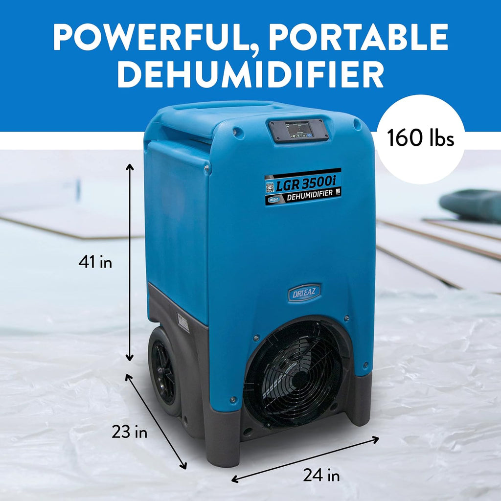Dri Eaz F411 LGR-3500i Dehumidifier, 240 Pints