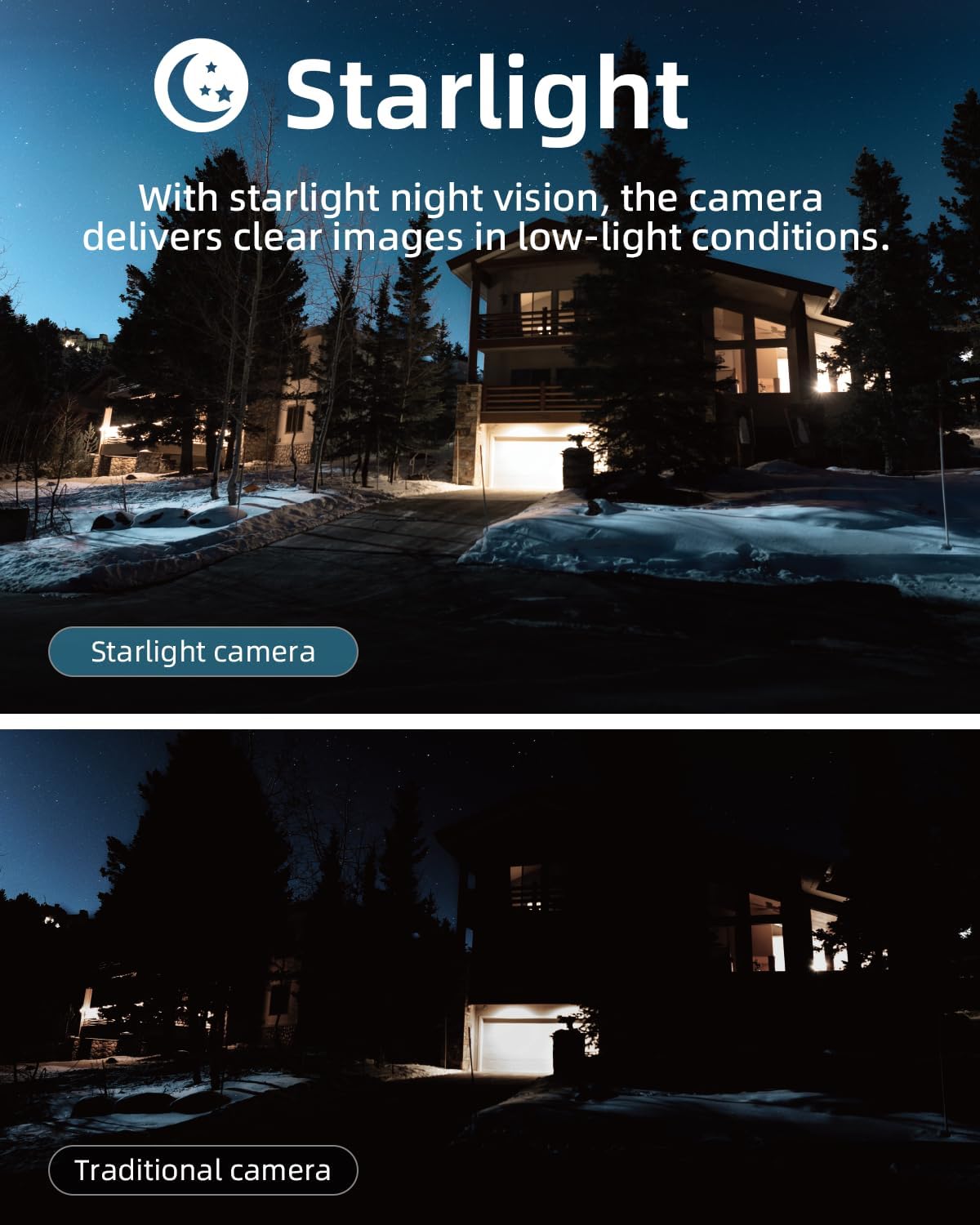 VIRTAVO VistaFlask 2K Security Cameras Wireless Outdoor, Battery Powered, AI Motion Detection, for Home Security, Starlight Lens for Colorful Night Vision, 2-Way Audio, Cloud/SD Storage 4pack