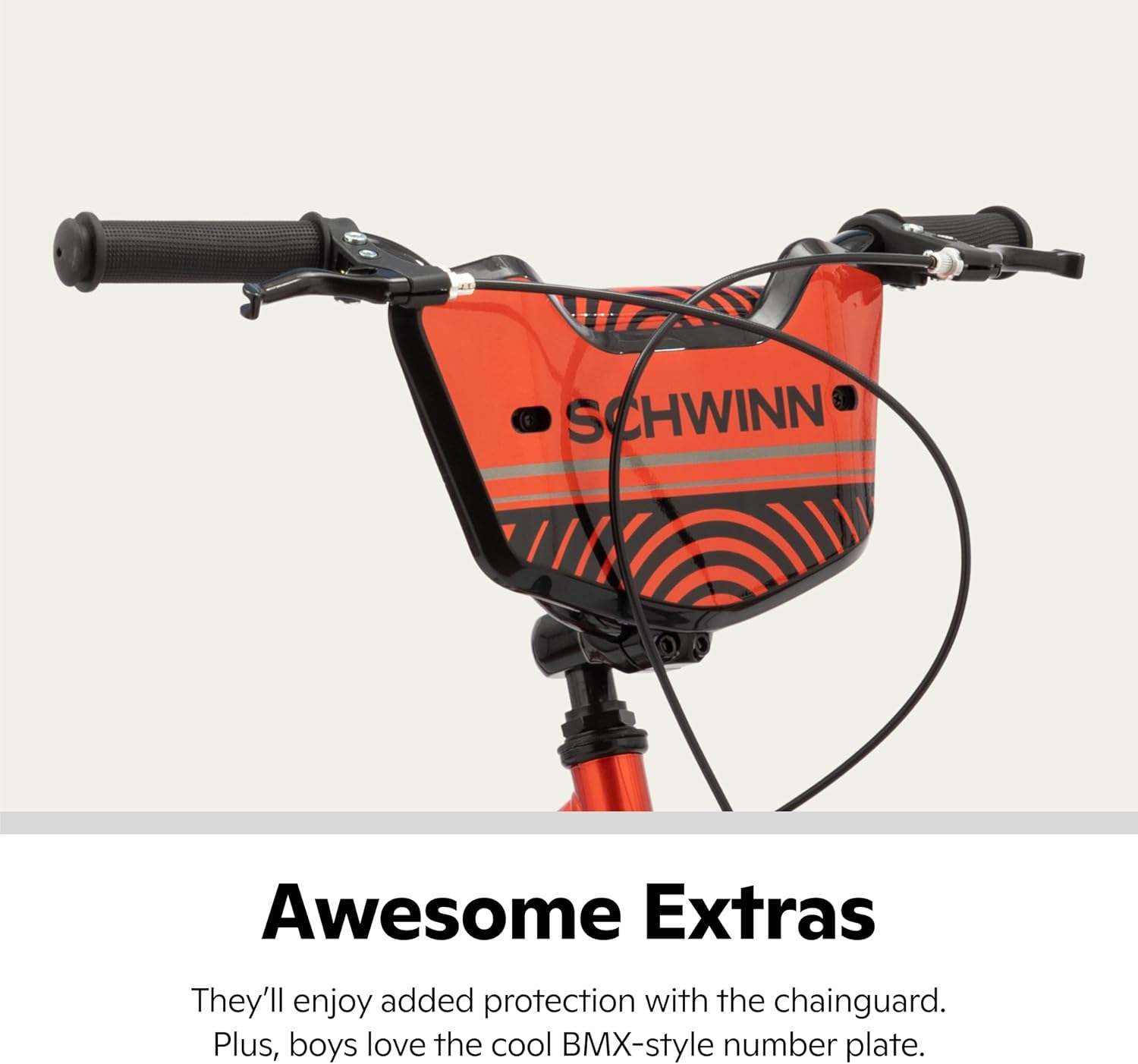 Schwinn Firehawk or Scorch Bike, 16 or 20 Inch Bike for Kids Ages 3-13, with Training Wheels or Adjustable Seat, Rear Coaster Brake & Front or Front & Rear Hand Brake, for Girls & Boys