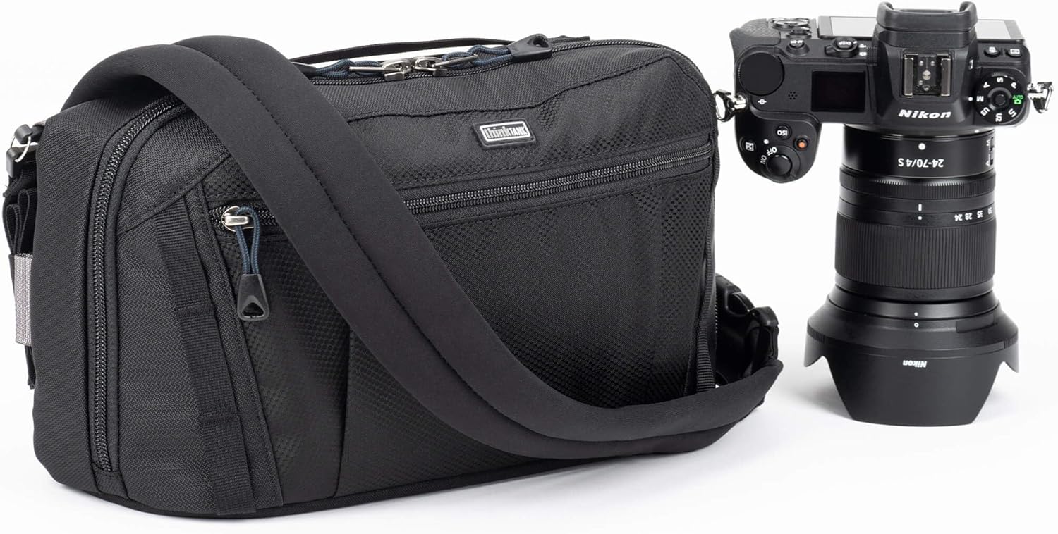 Think Tank PressPass 10 Crossbody, 6-5 Liter Shoulder Bag and Belt Pack for Cameras and Lenses