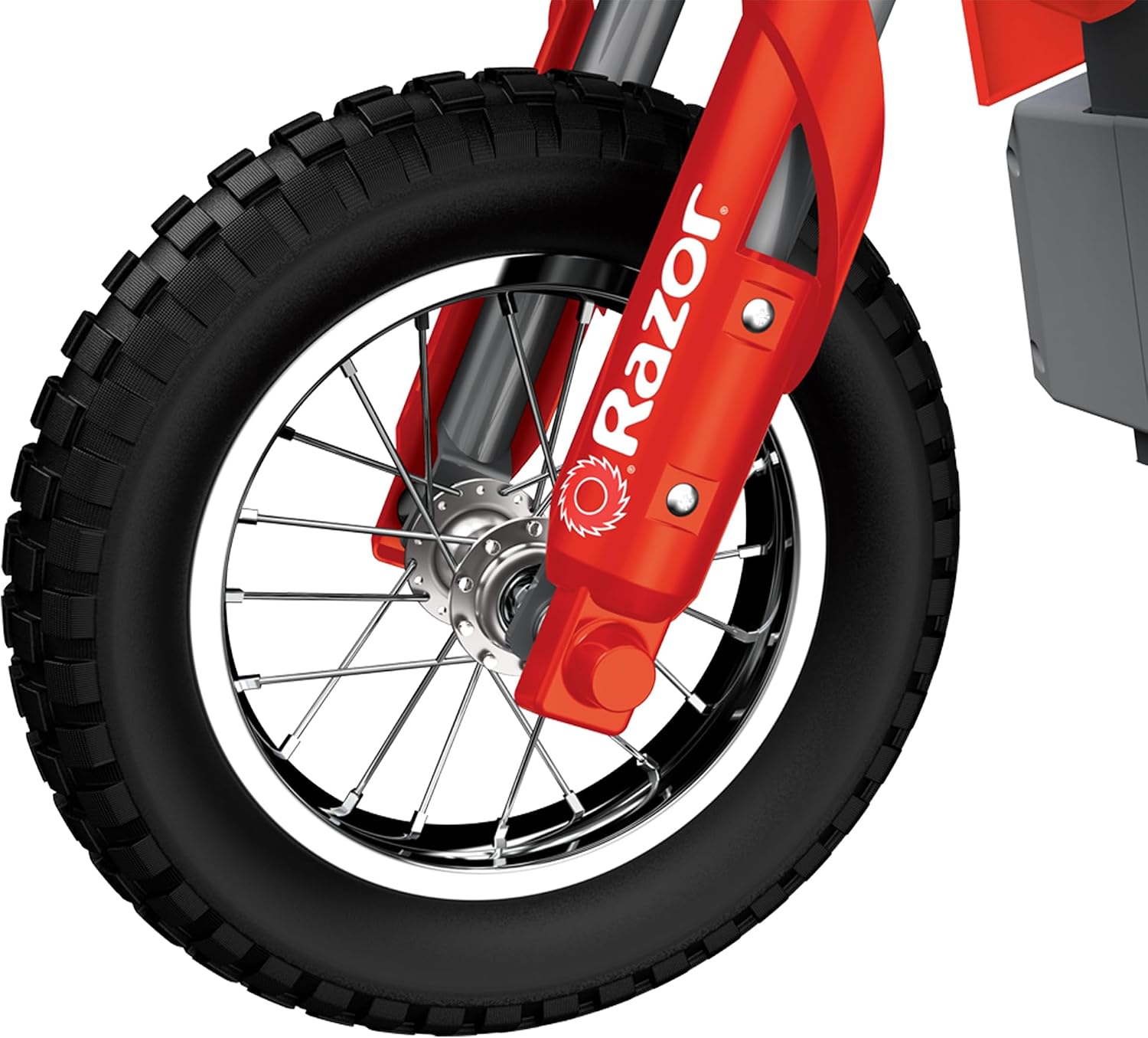 Razor MX350 Dirt Rocket Electric Bike for Kids Ages 8+, 140 lb Max Weight, Red – 24V Battery, Up to 14 Mph, 30-Min Ride Time on High Speed, Twist-Grip Throttle, Spoked Wheels w/ 12' Pneumatic Tires