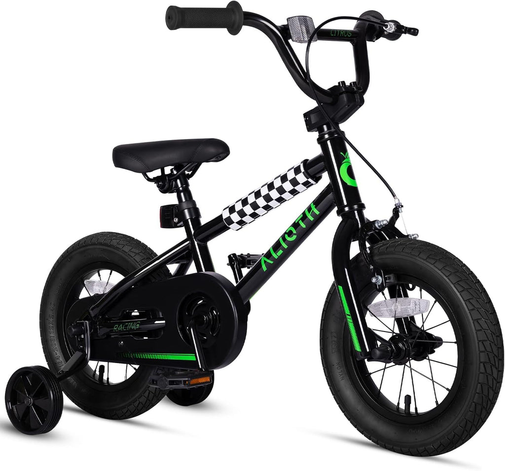 vollsch BMX Style 12 14 16 Inch Kids Bike Training Wheels 20'' Bicycle with Kickstand for 2-14 Years Old Toddlers Boys Girls Coaster Brake Multiple Colors