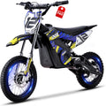 KOOZ HP112E PRO 36V 1000W Electric Dirt Bike for Kids, 3 Speed Modes Teen Electric Motorcycle Up to 20.6 MPH& 19 Miles Long-Range, Dual Suspension & Disc Brake, 16' Sturdy Tire