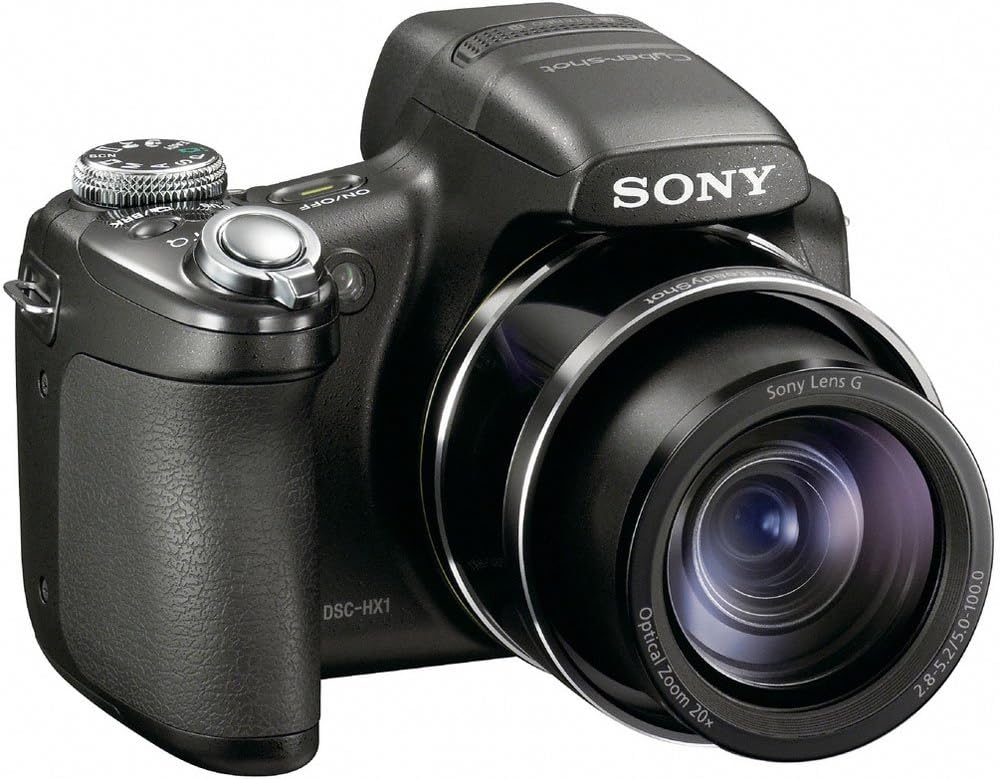 Sony Cybershot DSC-HX1 9.1MP 20x Optical Zoom Digital Camera with Super Steady Shot Image Stabilization and 3.0 Inch LCD