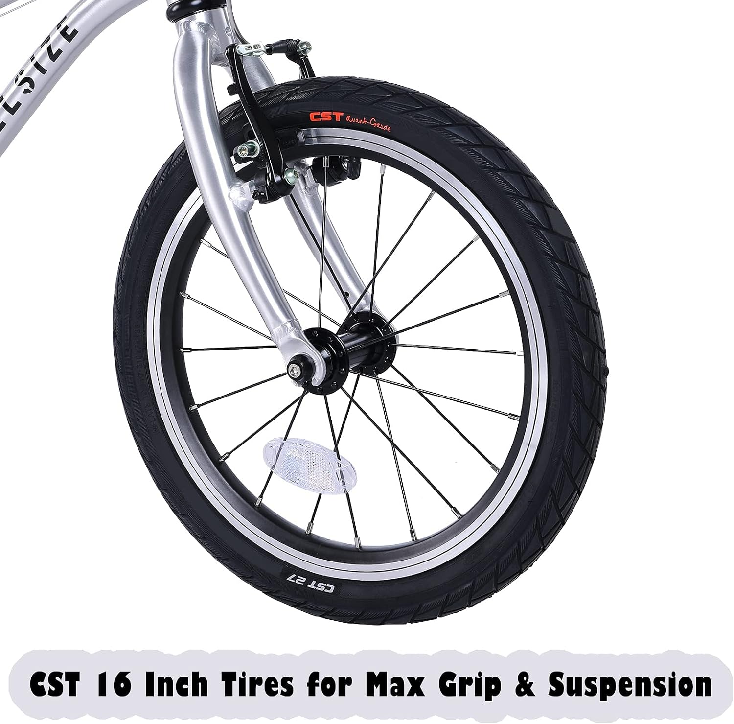 A11N SPORTS BELSIZE 16-Inch Belt-Drive Kid's Bike, Lightweight Aluminium Alloy Bicycle(only 12.57 lbs) for 3-7 Years Old