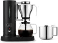 aarke Premium Coffee Maker and Thermal Jug Bundle - Luxury SCA-Certified Brewer with Blooming Mode and Vacuum Insulated, Designed and Engineered in Sweden, Matte Black