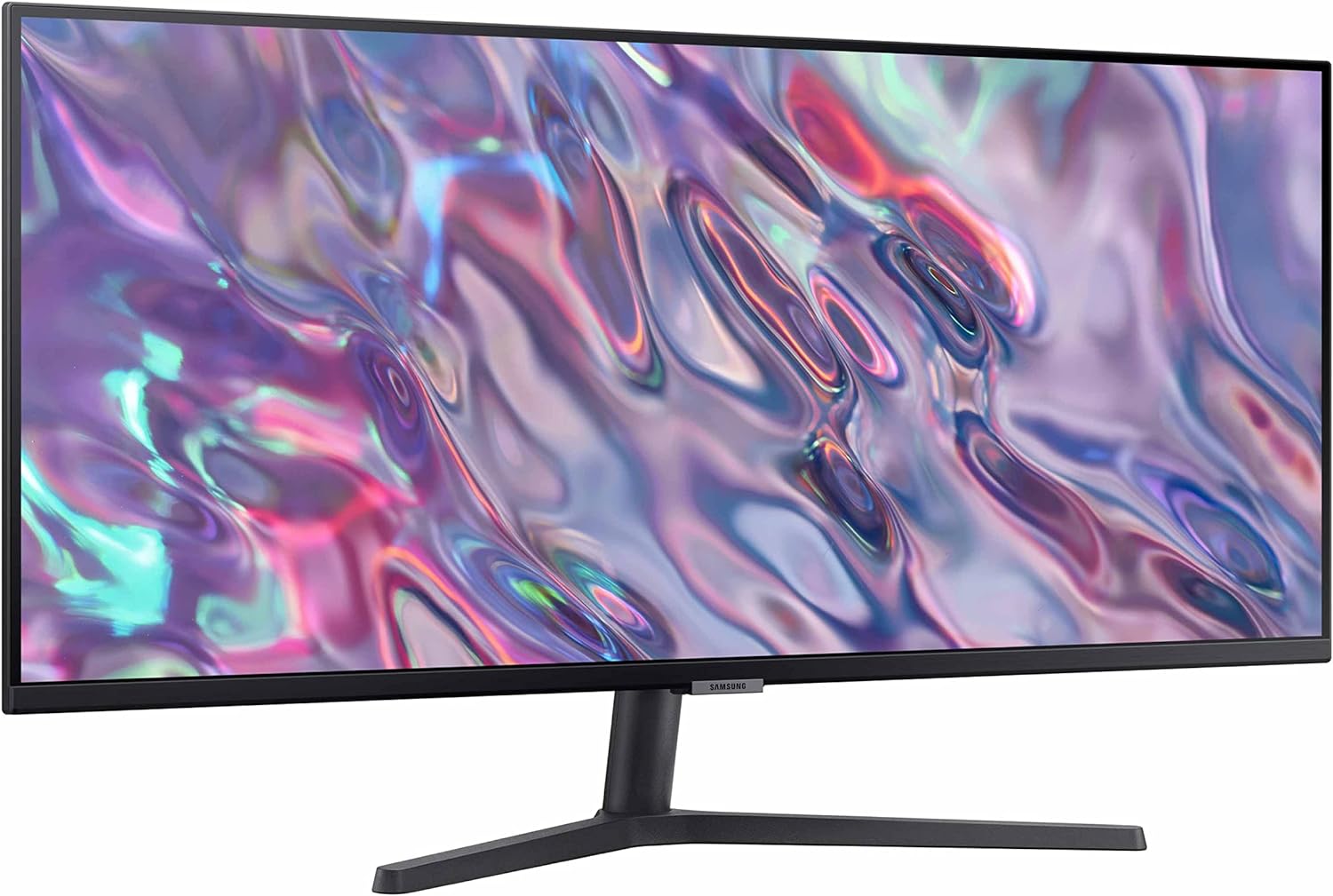 SAMSUNG 34' ViewFinity S50GC Series Ultra-WQHD Monitor, 100Hz, 5ms, HDR10, AMD FreeSync, Eye Care, Borderless Design, PIP, PBP, LS34C502GANXZA, 2023, Black